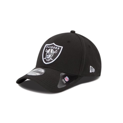 Las Vegas Raiders Gorra | New Era NFL Team Classic 39thirty Stretch Fit Cap Mexico - Negros